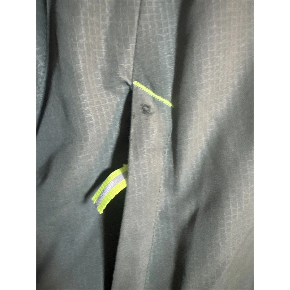 Champion Boys‎ XL (16–18) Winter Parka Jacket Olive Green with Neon Fleece Liner